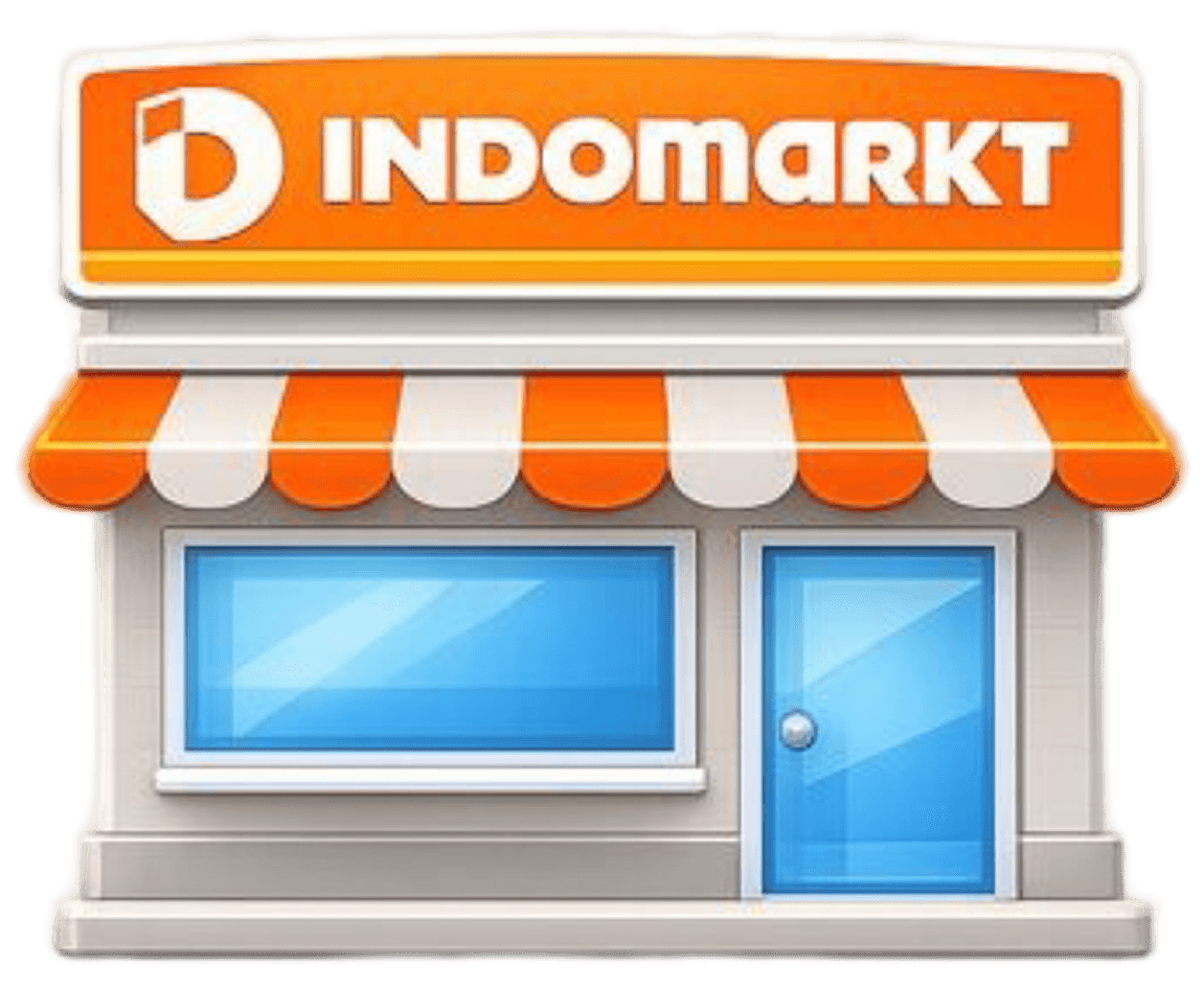 Indomarkt Toko Illustration